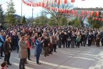 Aksaray’da 100 üniversite öğrencisi umreye uğurlandı