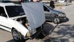 Aksaray'da otomobiller çarpıştı: 1 yaralı