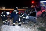Aksaray'da otomobille kamyonet çarpıştı: 4 yaralı