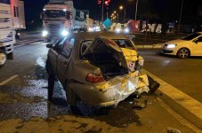 Aksaray'da tır ile otomobil çarpıştı: 3 yaralı