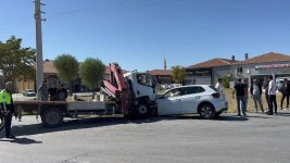 Aksaray'da meydana gelen trafik bir kişi ağır yaralandı