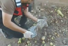Aksaray'da Uyuşturucu Tacirlerine Operasyon: Elma Ağacı Altından Tüfekler ve Uyuşturucular Ele Geçirildi